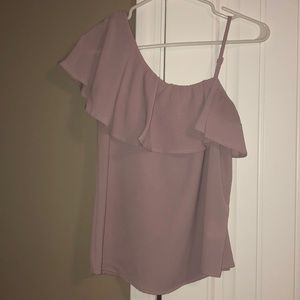 One shoulder top